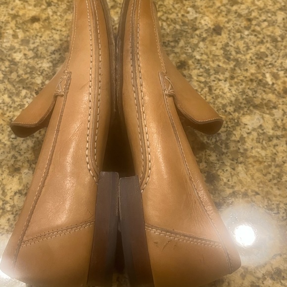 Bruno MAGLI Loafers Tan Smooth Leather  Shoes Size 8.5 M Loretto Italy - Picture 8 of 11